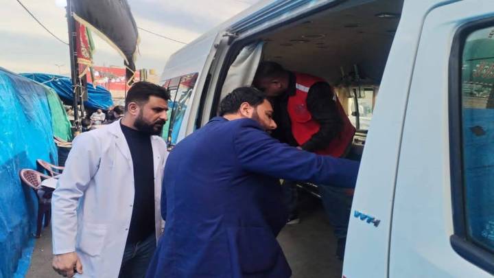 وزارة الصحة : تدعم المفارز الطبية على طريق الزائرين